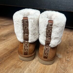 Julia Faux Fur Trim Suede Boot